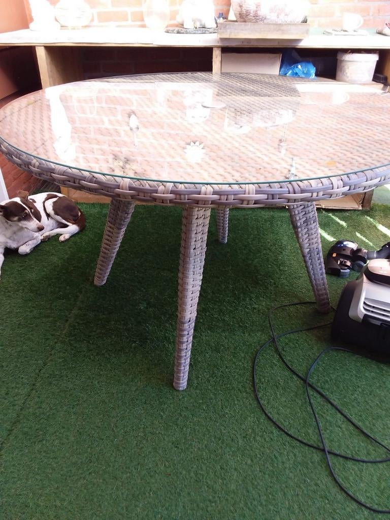 Ronde tafel, Tuin en Terras, Tuintafels, Ophalen