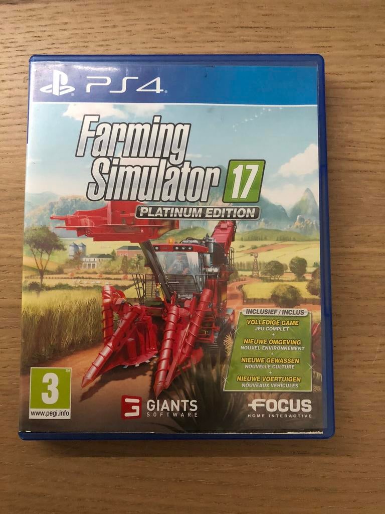 Farming Sim 17 (ps4), Consoles de jeu & Jeux vidéo, Jeux | Sony PlayStation 4, 1 joueur, Enlèvement, Utilisé, À partir de 3 ans