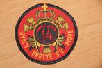 ABL Patch "14eme Regt de Ligne", Collections, Envoi, Armée de terre, Emblème ou Badge