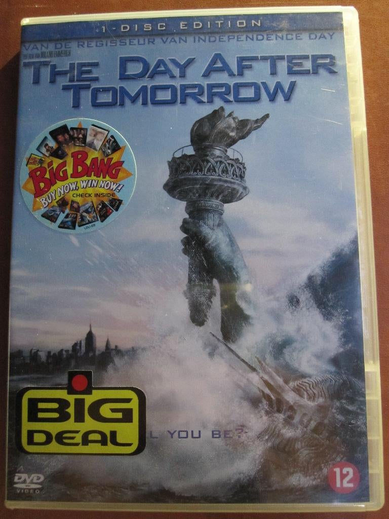 Après-demain (2004), CD & DVD, DVD | Action, Comme neuf, Action, À partir de 12 ans, Enlèvement ou Envoi
