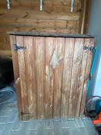 Houten container tuin, Ophalen, Gebruikt