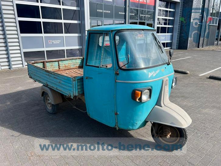 Piaggio Ape MPV 600 Tuktuk Driewieler Foodtruck Vespa 50, Motoren, Motoren | Piaggio, Bedrijf, Overig, 1 cilinder, Ophalen of Verzenden
