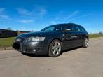 Audi A6 S-line, Auto's, Zwart, Leder, 5 deurs, Particulier