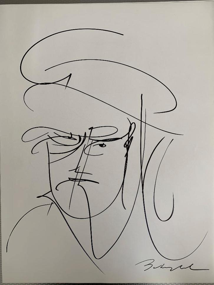 Jeanine Behaeghel - dubbelzijdige tekeningen - 30€ per stuk, Antiek en Kunst, Kunst | Tekeningen en Fotografie, Ophalen of Verzenden