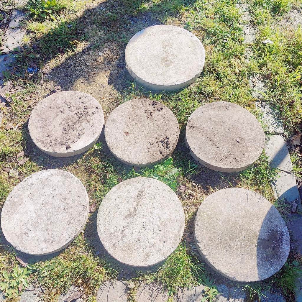 Zes grote stapstenen, Tuin en Terras, Ophalen