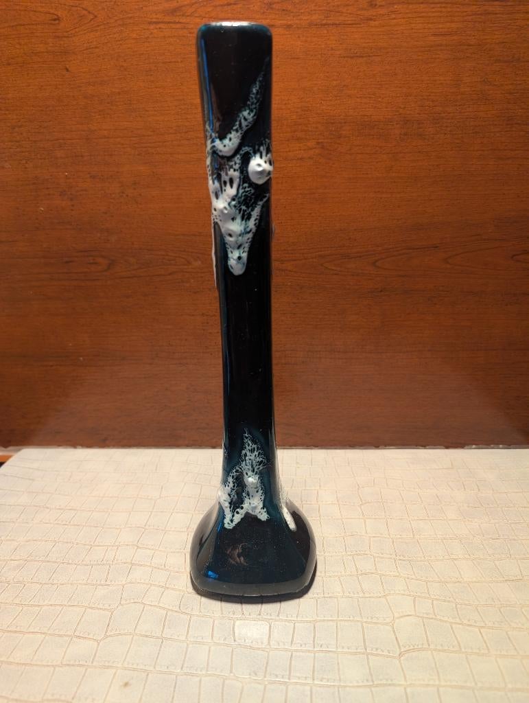 Keramiek vaas met druipglazuur, Enlèvement ou Envoi