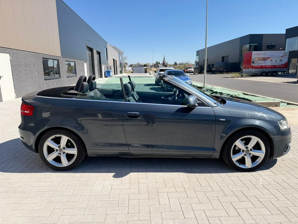 Audi A3 Cabriolet - 3x S line - euro 5 - eerste eigenaar, Euro 5, Cabriolet, Alcantara, Bedrijf