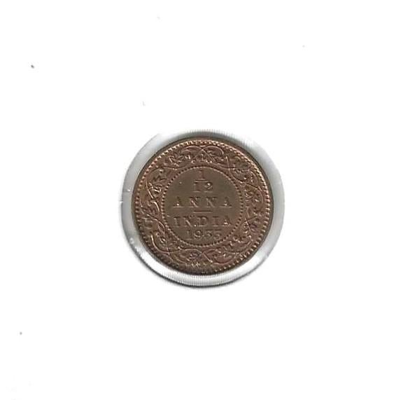 India-Brits, 1/12 Anna 1933 (c)., Enlèvement ou Envoi, Asie du Sud, Monnaie en vrac
