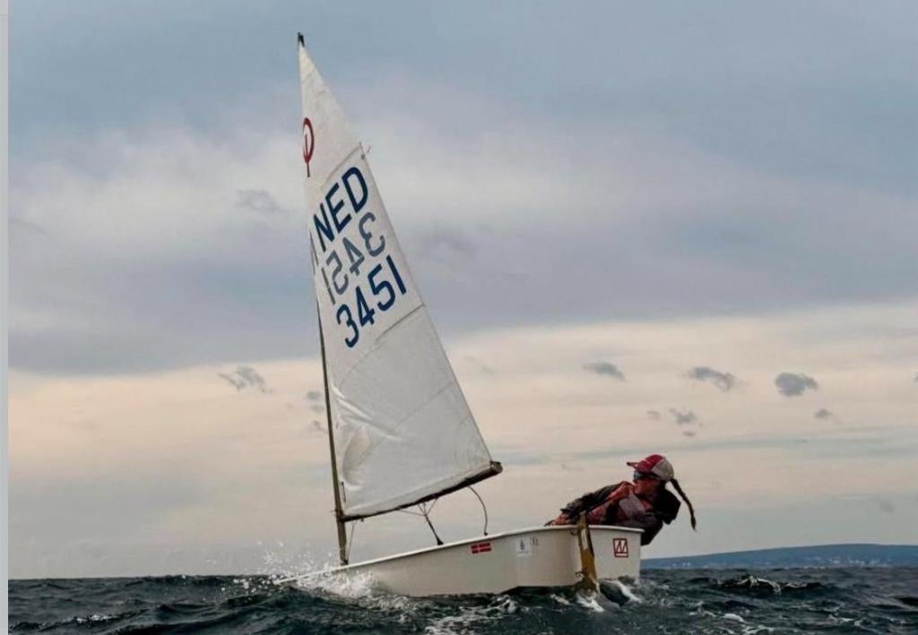 Optimist NED3451, Watersport en Boten, Ophalen, Geen motor, Optimist, Minder dan 3 meter