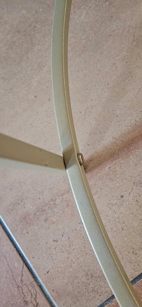 Table ronde de salon, Maison & Meubles, Tables | Tables de salon, Comme neuf, 50 à 75 cm, 50 à 100 cm, 50 à 100 cm, Rond, Verre