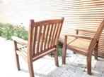Bangkirai stoelen van merk Bulstar, Tuin en Terras, Tuinstoelen, Ophalen, Gebruikt, Teakhout
