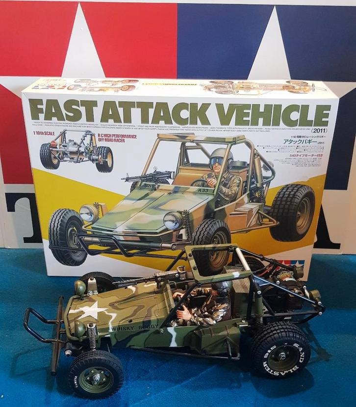 Tamiya Fast Attack #58496 dans un état neuf, Hobby & Loisirs créatifs, Modélisme | Radiocommandé & Téléguidé | Voitures, Neuf