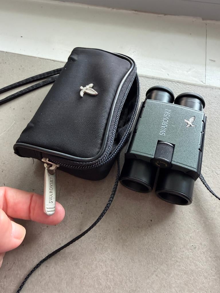 Swarovski Optik Habicht 8x20B: compacte verrekijker + tasje, Ophalen of Verzenden, Zo goed als nieuw, 8 tot 12x, Overige typen