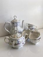 Bareuther Bavaria koffieservies bloemmotief, gouden rand., Enlèvement ou Envoi