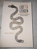 List en leugen - Maria Konnikova, Maria Konnikova, Maatschappij en Samenleving, Nieuw, Ophalen of Verzenden