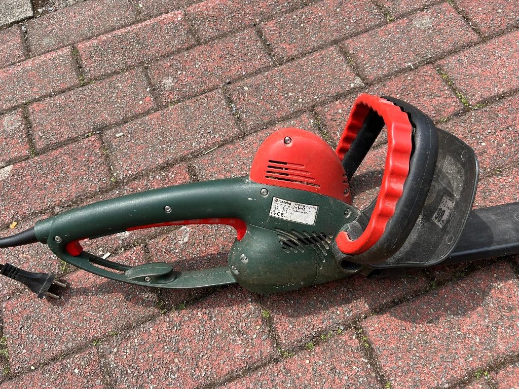 Metabo 8445S Taille-haie & câble electrique (21m appr), Enlèvement, Utilisé, Électrique, Autre