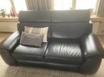 lederen 3-zit en 2-zit met verstelbare hoofdsteun, Huis en Inrichting, Ophalen, Gebruikt, Leer, Modern