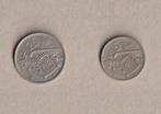 Spanje : 2 (gebruikte) munten uit 1957 : 25 ptas en 5 ptas, Ophalen of Verzenden, Overige landen, Setje
