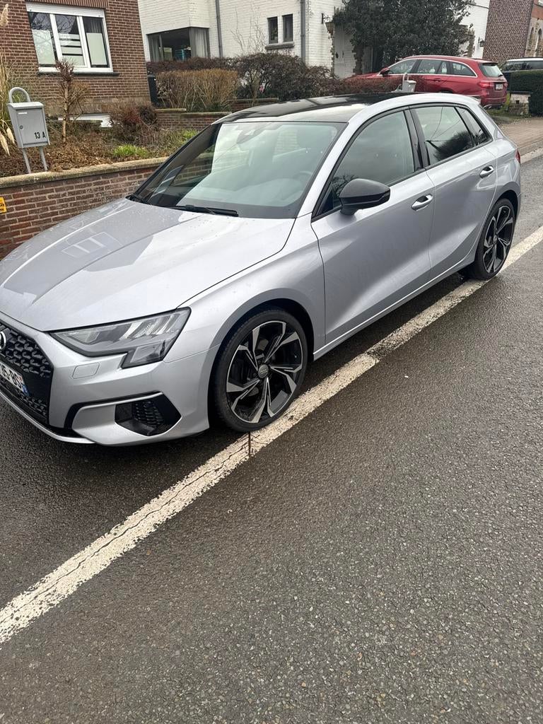 Audi a3 sportback 35tfsi 150 s tronic, Autos, Argent ou Gris, Achat, Entreprise, Bluetooth