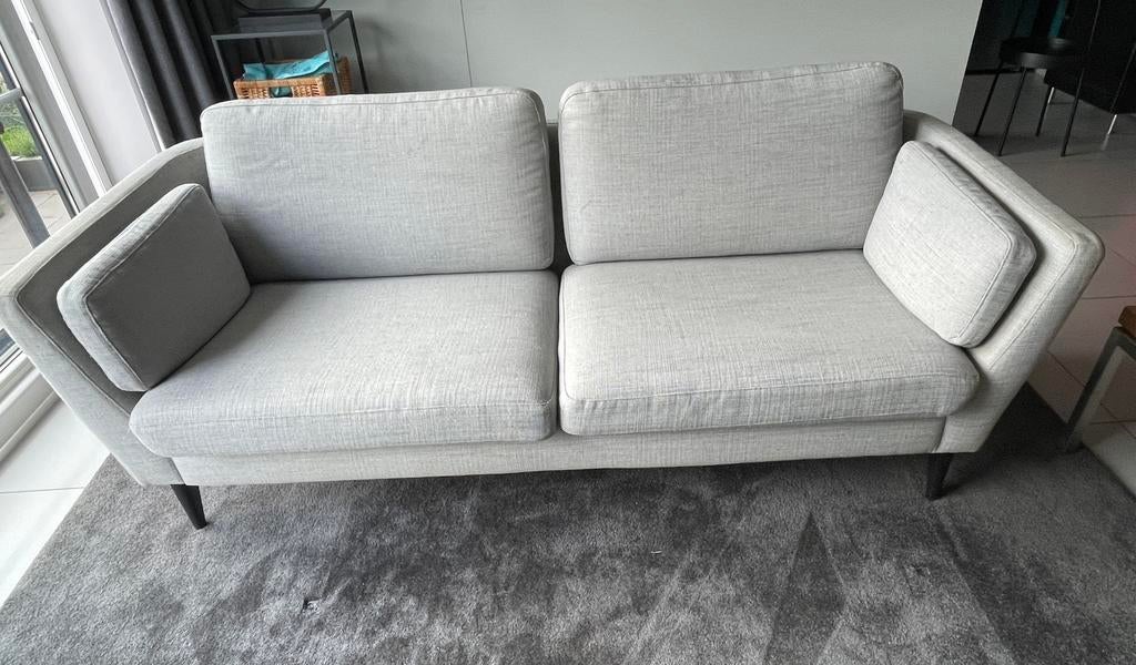 Canape gris, 2 places, marque Sits, modèle Mynta, Maison & Meubles, 75 à 100 cm, Banc droit, Comme neuf, Contemporain