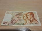 Bankbiljet Belgisch 50 frank type "1966" Koninklijk paar,46c, Enlèvement, Billets en vrac