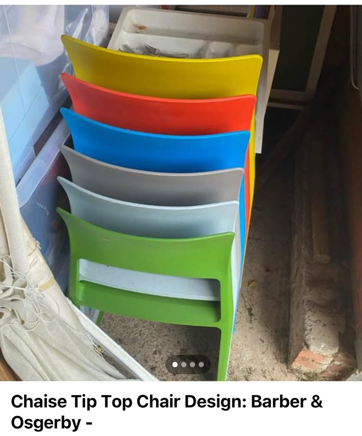 Chaise Designe - Tip Top Chair Design: Barber & Osgerby -, Enlèvement, Comme neuf