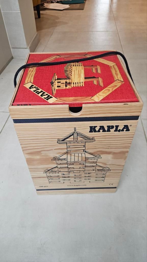 Kapla blokken, Ophalen