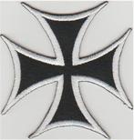 Iron Cross stoffen opstrijk patch embleem #8, Verzenden, Nieuw