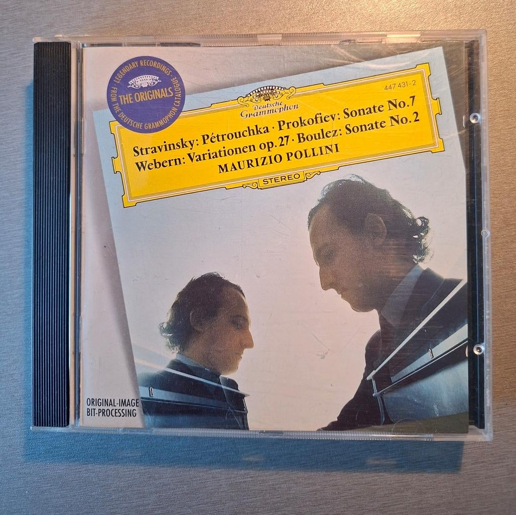 CD. Stravinski/Prokofiev... (DG, Originals, Pollini)., Enlèvement ou Envoi