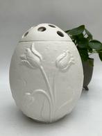 Villeroy & Boch vaas (pique fleurs) groot formaat, Wit, Aardewerk of Porselein, Ophalen of Verzenden, Zo goed als nieuw