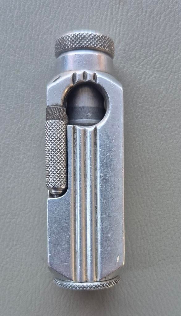 Antieke Franse benzine aansteker Flambeau 1948, Ophalen of Verzenden, Zo goed als nieuw, Aansteker