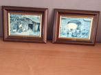 Te koop 2 schilderijen ( reproductie ), Antiquités & Art, Enlèvement ou Envoi