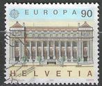 Suisse 1990 - Yvert 1348 - Europe - Bâtiments postaux (ST), Envoi, Affranchi