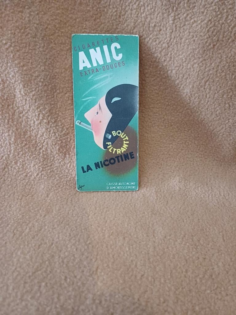 Oude tabaks bladwijzer, Ophalen of Verzenden