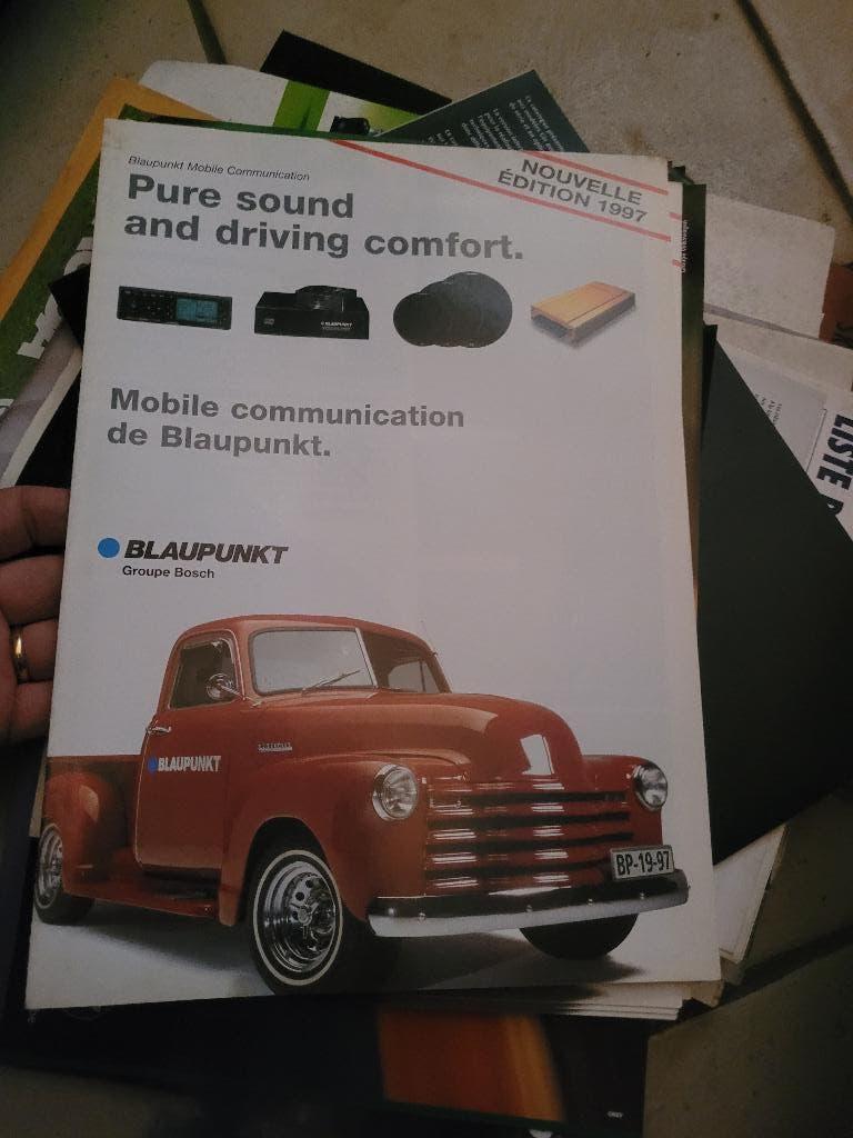 Blaupunkt Catalogus 1997 Origineel - Voormalige concessie, Ophalen, Gelezen, Algemeen
