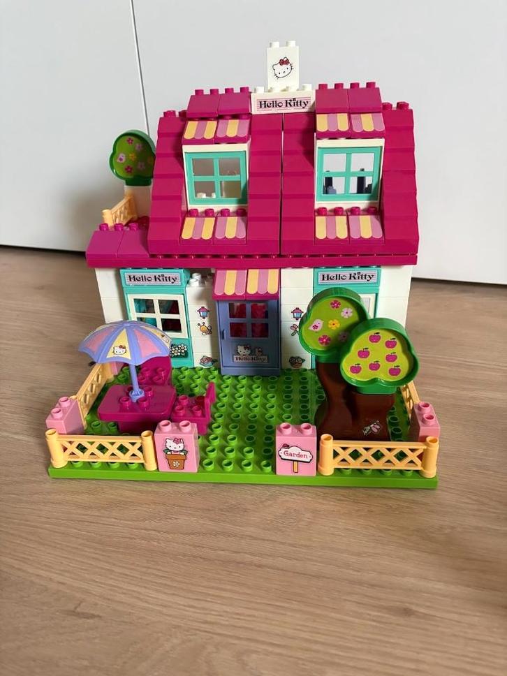 Hello Kitty - unico (duplo), Kinderen en Baby's, Speelgoed | Bouwstenen, Gebruikt, Ophalen