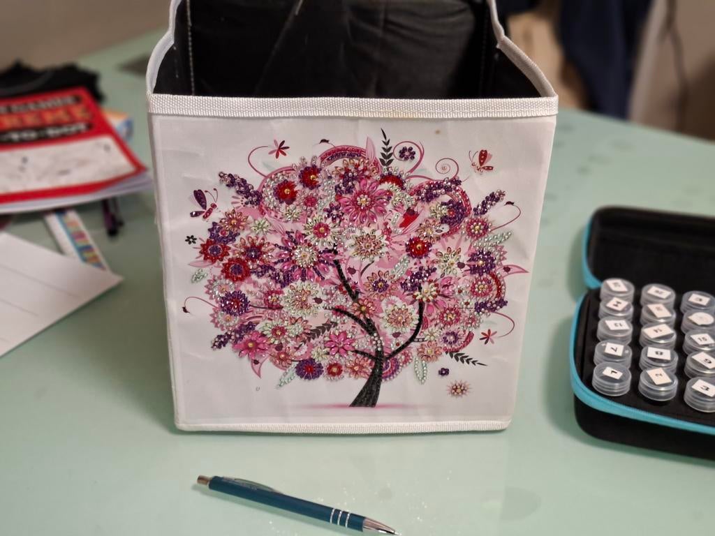 Diamond painting, Ophalen