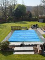 Bâche à barres 4 Été / Hiver (5x10m) – État NEUF, Enlèvement, Comme neuf, Couverture de piscine