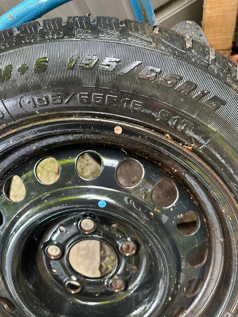 GOODYEAR band met velg, Ophalen, Zo goed als nieuw