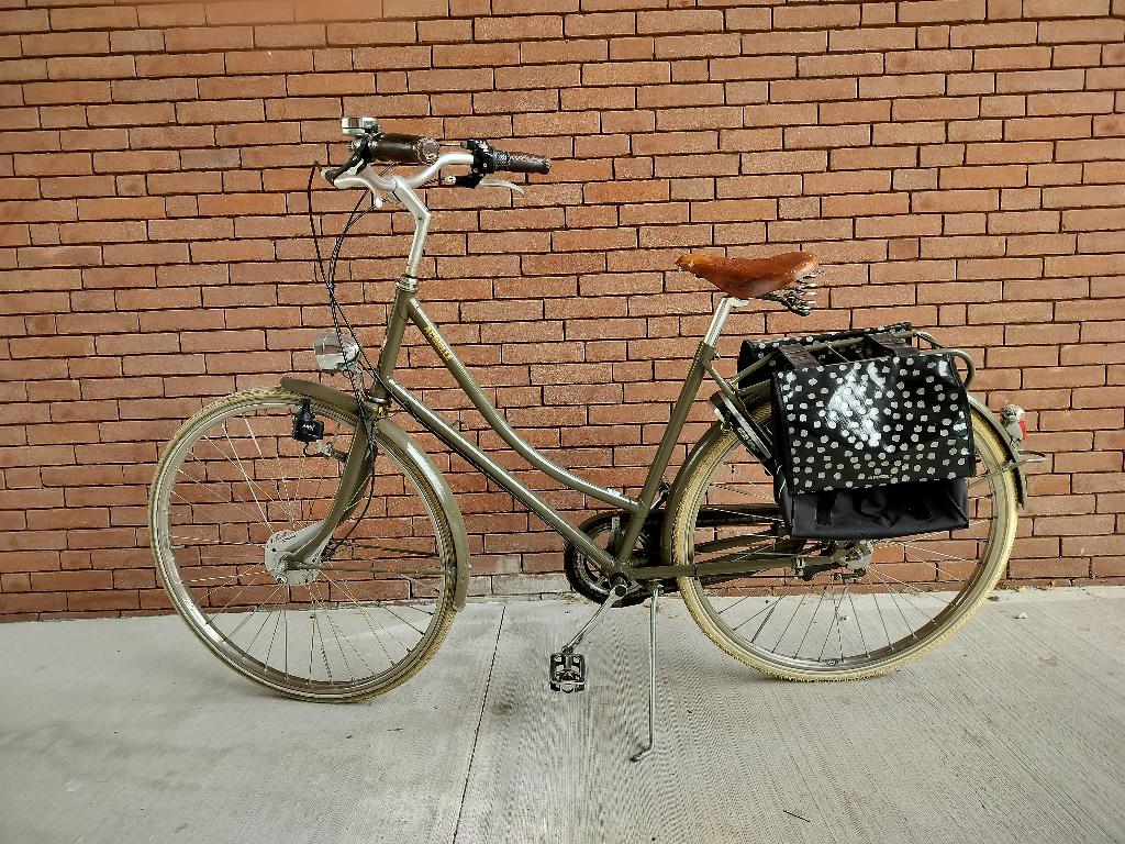 Fiets Achielle handgemaakt in België, Vélos & Vélomoteurs, Vélos | Femmes | Vélos pour femme, Comme neuf, Autres marques, Vitesses