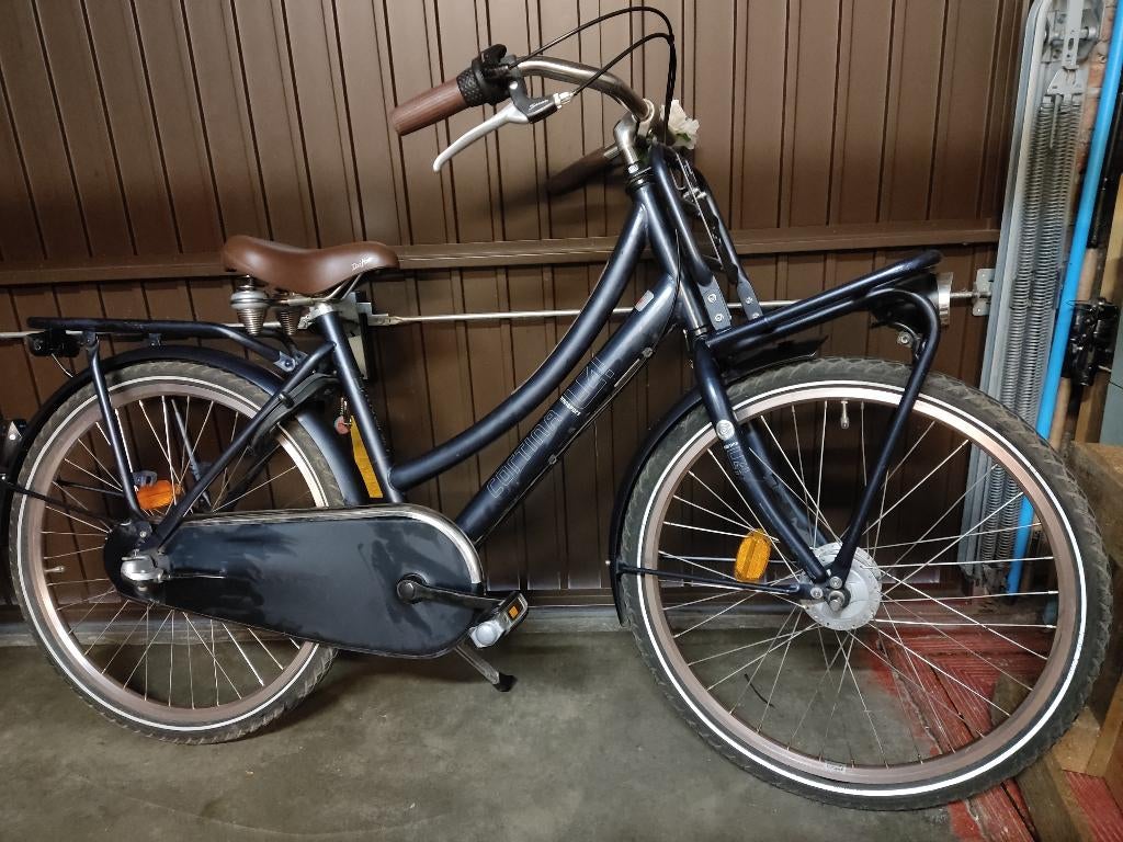 Meisjesfiets Cortina U4 Mini 24inch,3v, Naafdynamo, Vélos & Vélomoteurs, Vélos | Filles, Comme neuf, 24 pouces, Frein à main, Vitesses