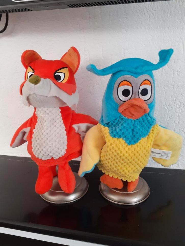 Fabeltjeskrant handpoppen poppenkastpoppen, Collections, Poupées, Enlèvement ou Envoi