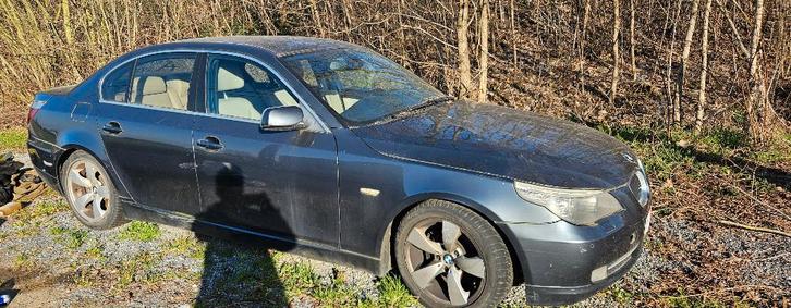 BMW E60 520d LCI–19” styling 128–KW stage1–project/export, Autos, BMW, Particulier, Série 5, Airbags, Air conditionné, Verrouillage central