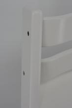 Stokke Tripp Trapp Wit/White– Refurbished model, Verzenden, Gebruikt, Meegroeistoel, Gordel(s)