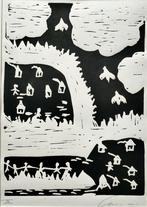 KLEINE PRIJS/100 Gesigneerde werken (18 euro/stuk), Antiek en Kunst, Kunst | Litho's en Zeefdrukken, Ophalen