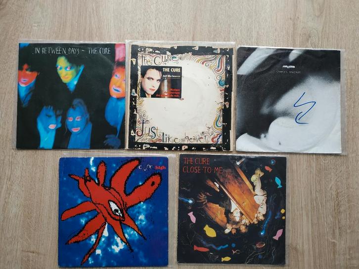 THE CURE LOT DE VINYLES SP, CD & DVD, Vinyles | Rock, Enlèvement ou Envoi