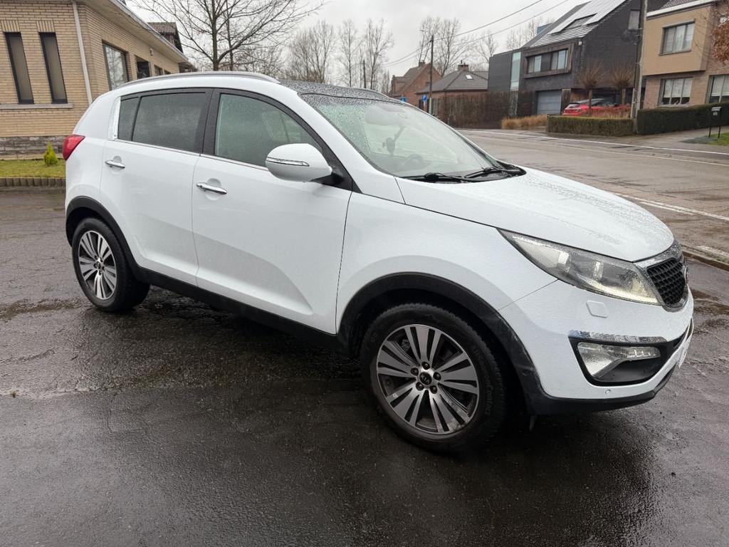 Kia Sportage Vision 2WD (bj 2014, automaat), Auto's, Kia, Gebruikt, Wit, Leder, Bedrijf