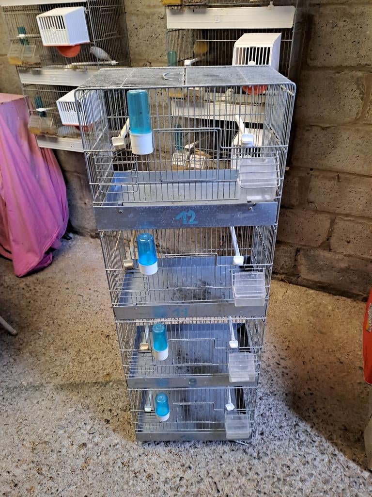 Bloc d'élevage pour oiseaux, Ophalen