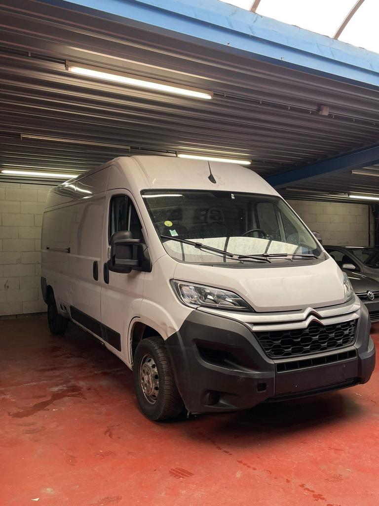 Citroen jumper 2.2, Auto's, Citroën, Bedrijf, Jumper, Diesel, Euro 6, 4 deurs, Handgeschakeld, Wit, Zwart, Stof, Voorwielaandrijving