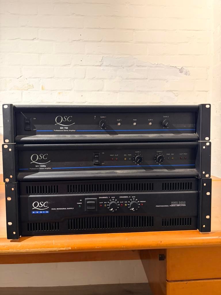 QSC rmx 5050, Ophalen, Zo goed als nieuw